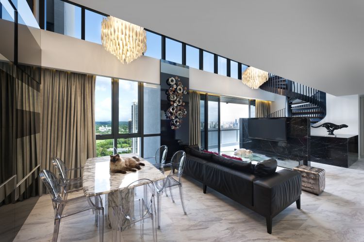 Classical, Contemporary, Modern Design - Living Room - Condominium - Design by Ciseern by designer furnishings Pte Ltd